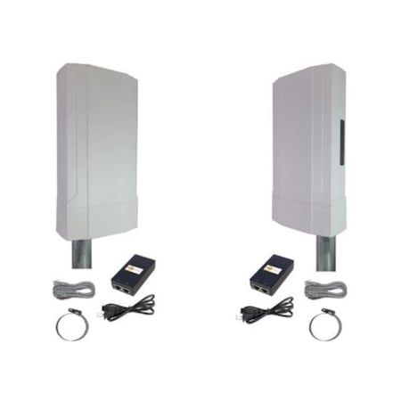 Tycon Systems EZ-Bridge Dual AC+ Dual Radio, 802.11a/b/g/n/ac, 900 Mb, 3 mi EZBR-DUAL-AC+